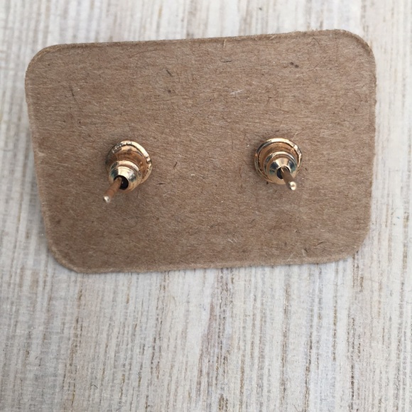 New Artisan Created Fiery Opal Bezel Set Earrings - Picture 4 of 4